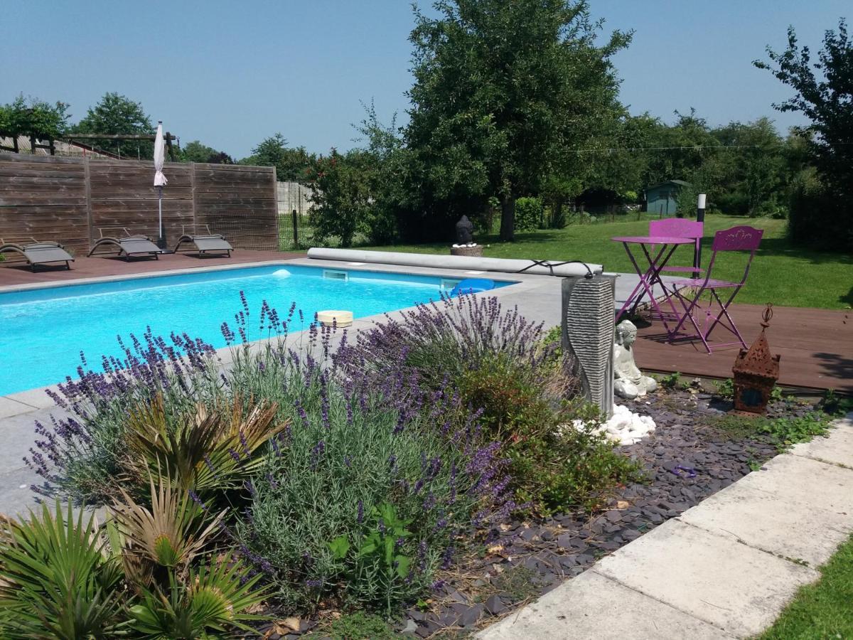 Chambres D Hotes ,Hotel ,Secret D'Une Nuit A Vicq Pres De Onnaing,Avec Piscine ภายนอก รูปภาพ
