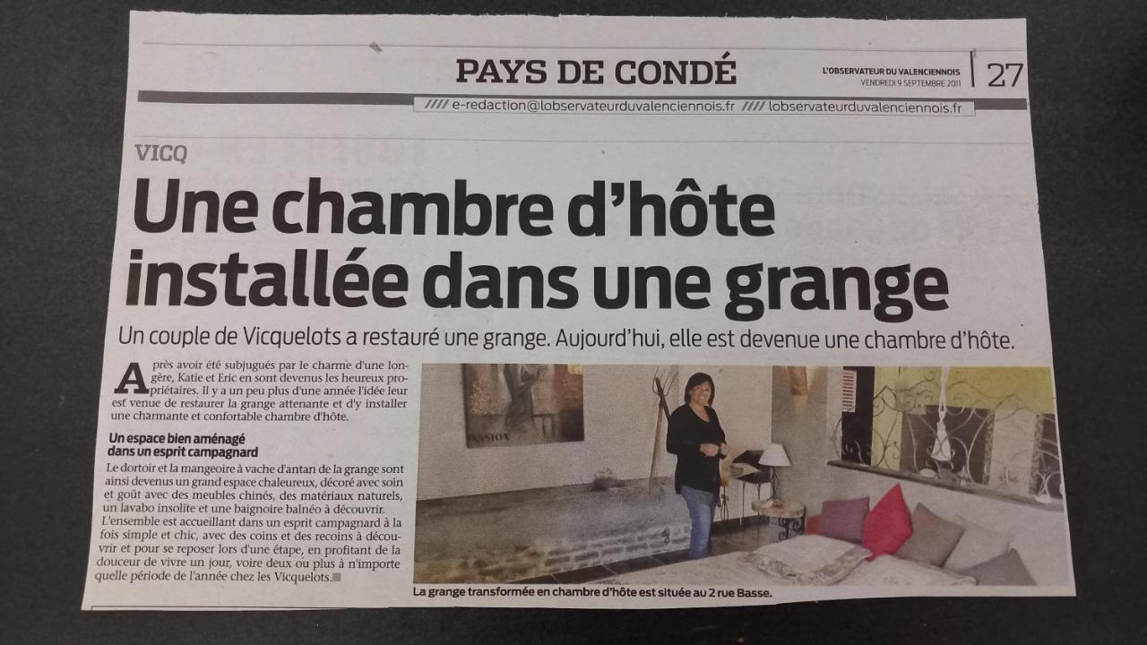 Chambres D Hotes ,Hotel ,Secret D'Une Nuit A Vicq Pres De Onnaing,Avec Piscine ภายนอก รูปภาพ